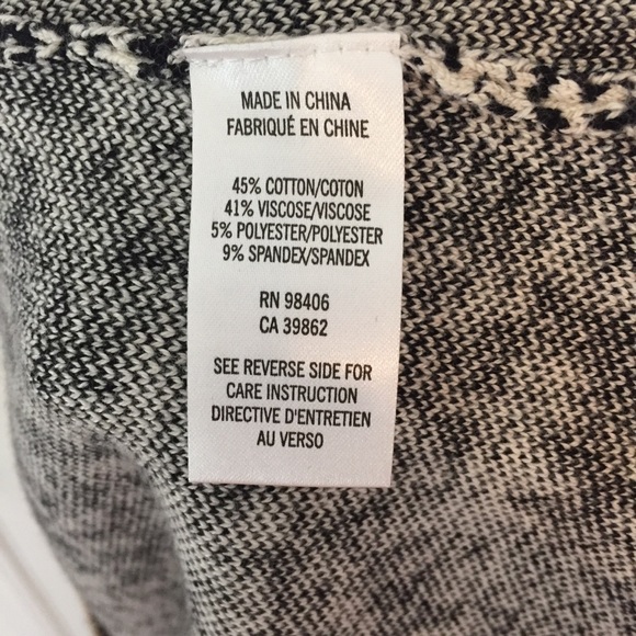 Theory Black White Fit and Flare Dress - Picture 3 of 5